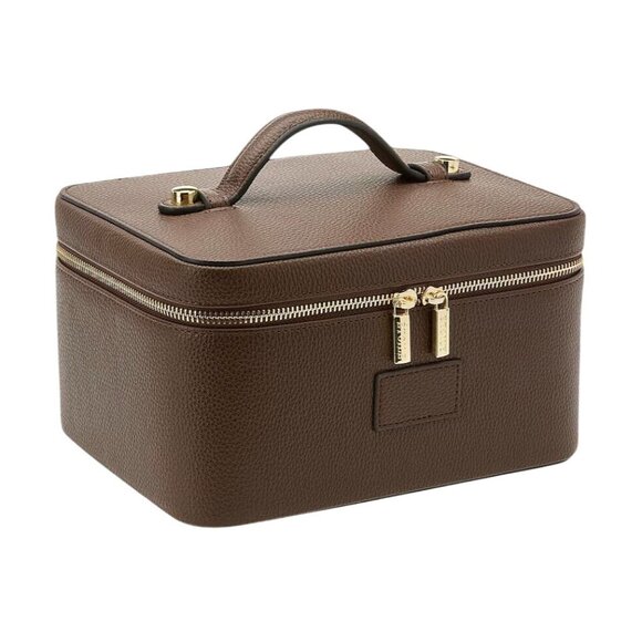 ETOILE COLLECTIVE Vanity Case in Espresso New Womens Travel Makeup Bag as-is - Picture 2 of 11